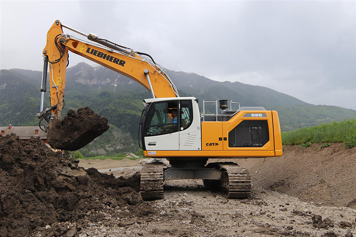 Hautes-Alpes Département to make use of Liebherr crawler excavator R 926 G8 at SATP